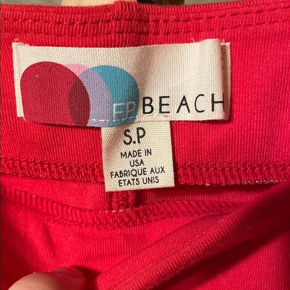 Free People Vibrant Red Maxi Skirt